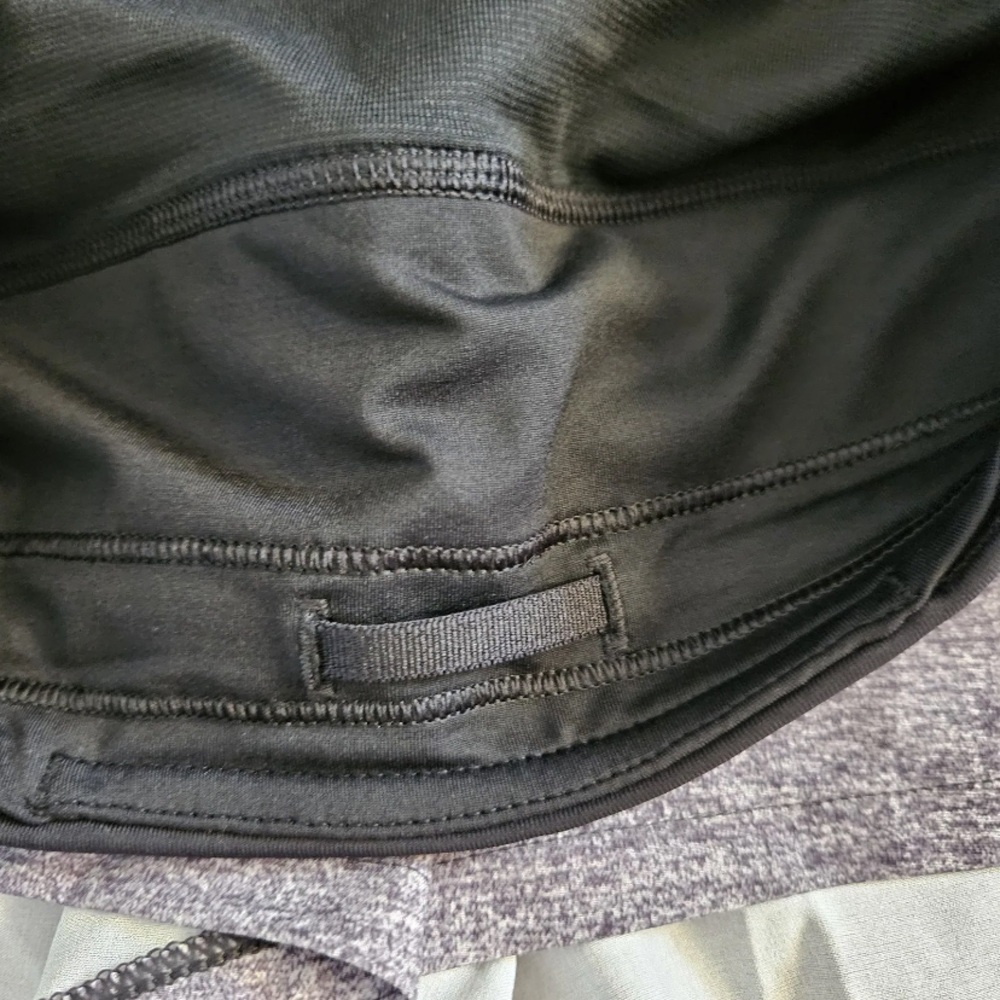 Lululemon Speed Up MR Lined Short 4" Grwy Black MBHL LW7AVNT Women's Size 4 - Picture 4 of 6